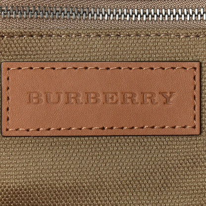 Burberry Brit Calfskin House Check Medium Maidstone Saddle Brown 8 of 12