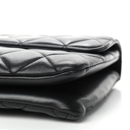 Chanel Lambskin Quilted Medium Trendy CC Flap Black 7 of 9