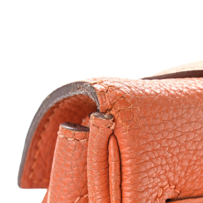 Hermes Togo Kelly Retourne 32 Orange 20 of 21