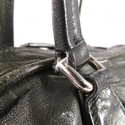 Prada Leather Handbag Navy 9 of 14