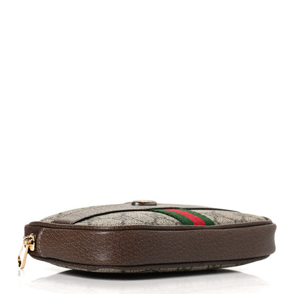 Gucci GG Supreme Monogram Ophidia Belted iPhone Case 85 34 Dark Brown 4 of 10