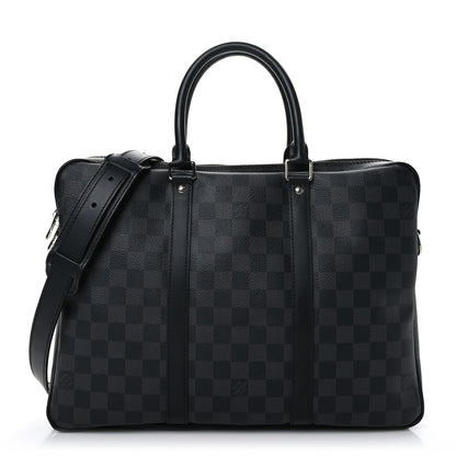 Louis Vuitton Damier Graphite Porte Documents Voyage PM 1 of 7