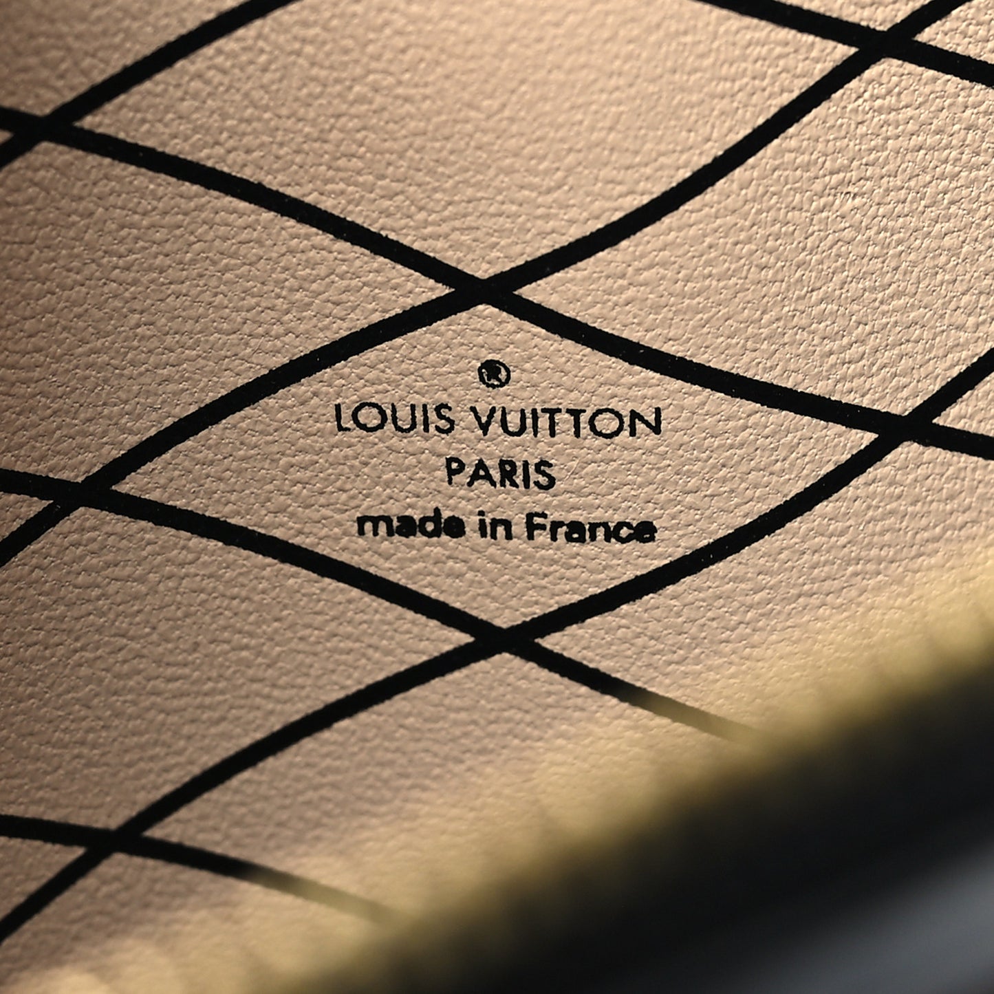 Reverse Monogram Trunk Clutch