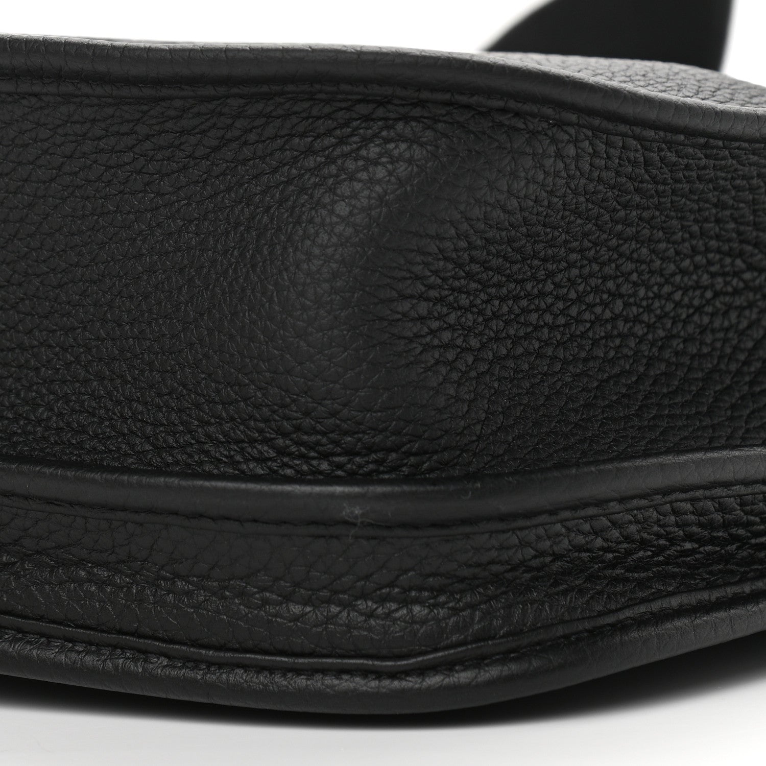 Hermes Taurillon Clemence Evelyne III PM Black 10 of 11