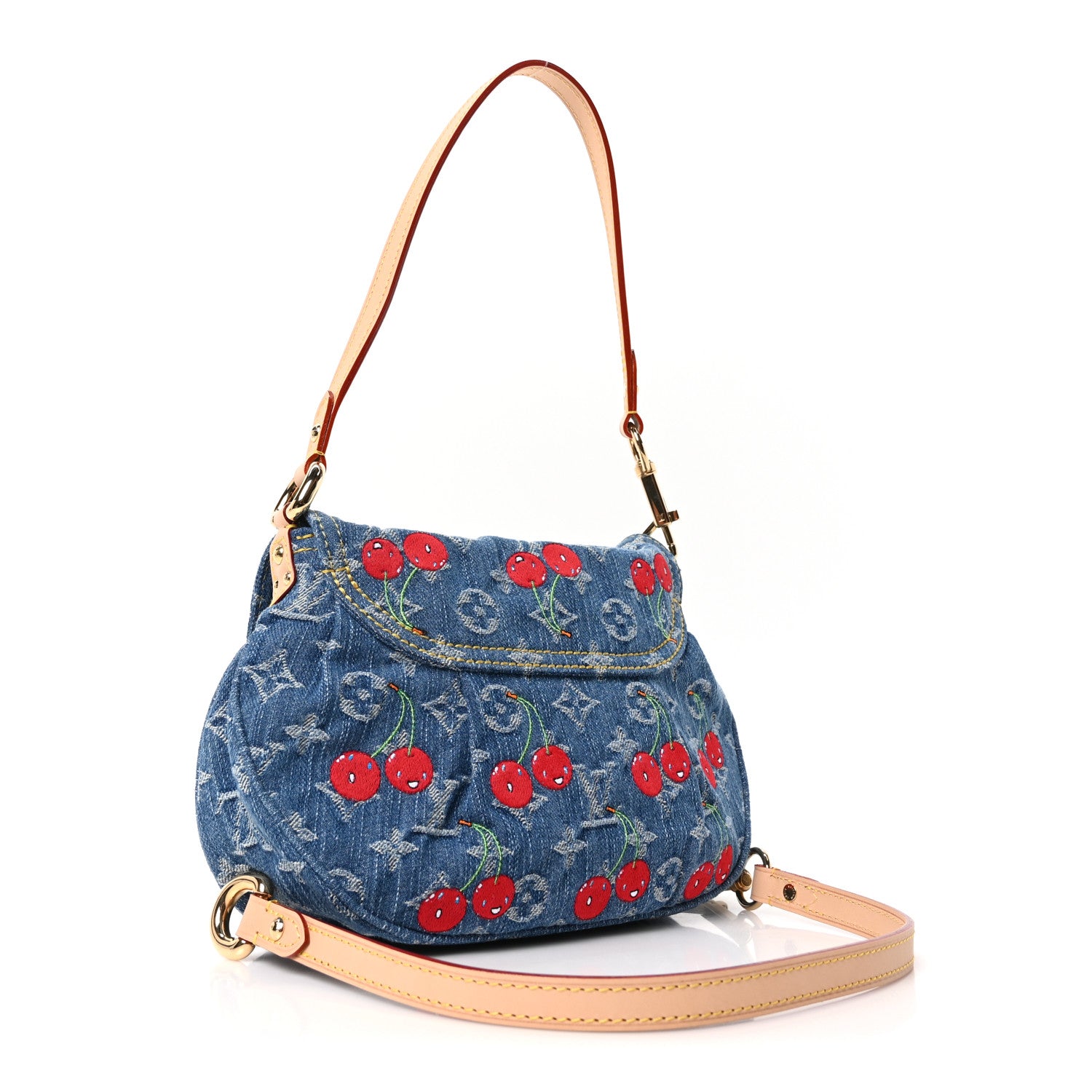 Louis Vuitton LV X TM Monogram Denim Cerises Sunset 3 of 10