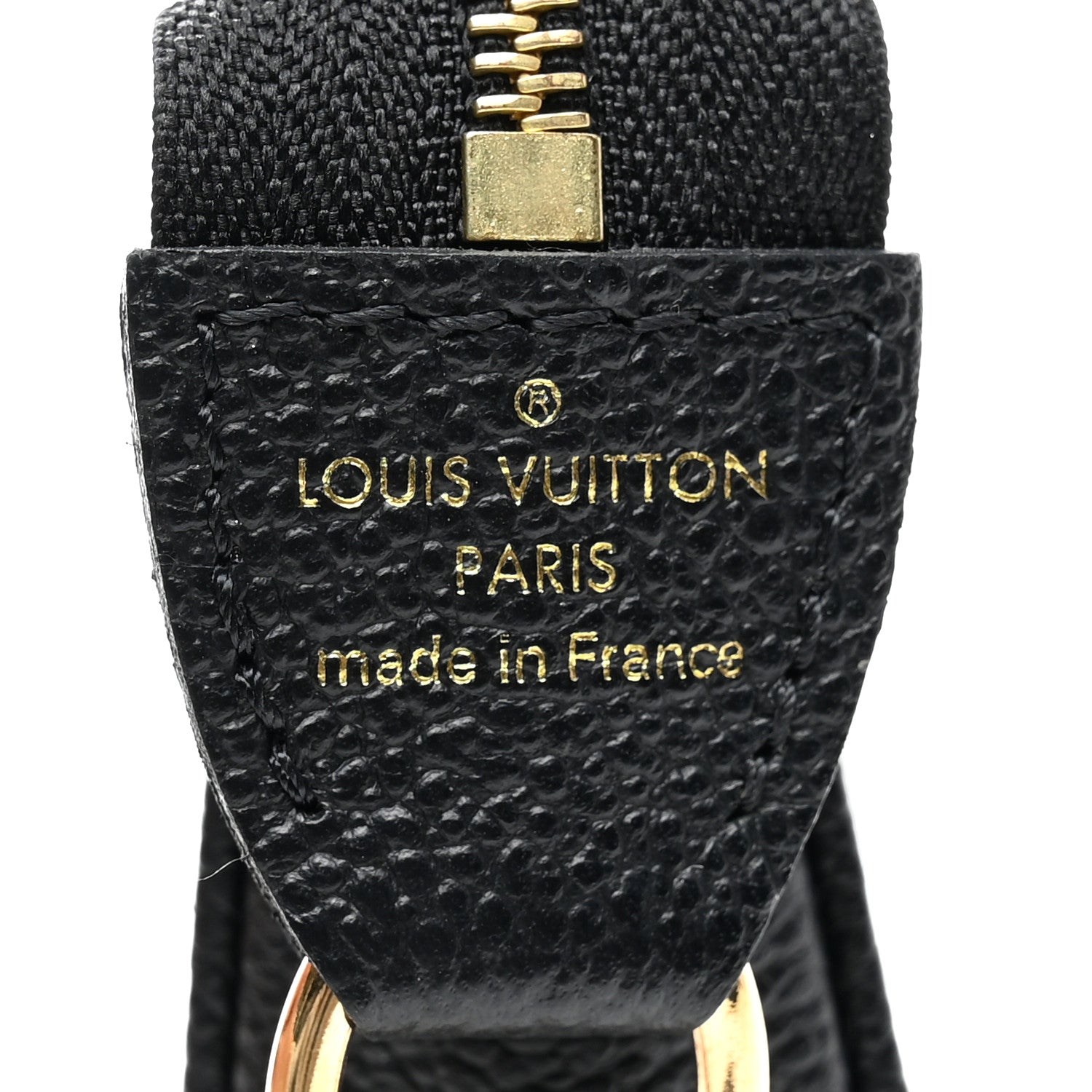 Louis Vuitton Empreinte Monogram Giant Mini Pochette Accessories Black 6 of 8