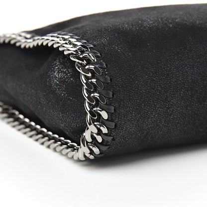 Stella McCartney Shaggy Deer Mini Falabella Fold Over Tote Black 9 of 10
