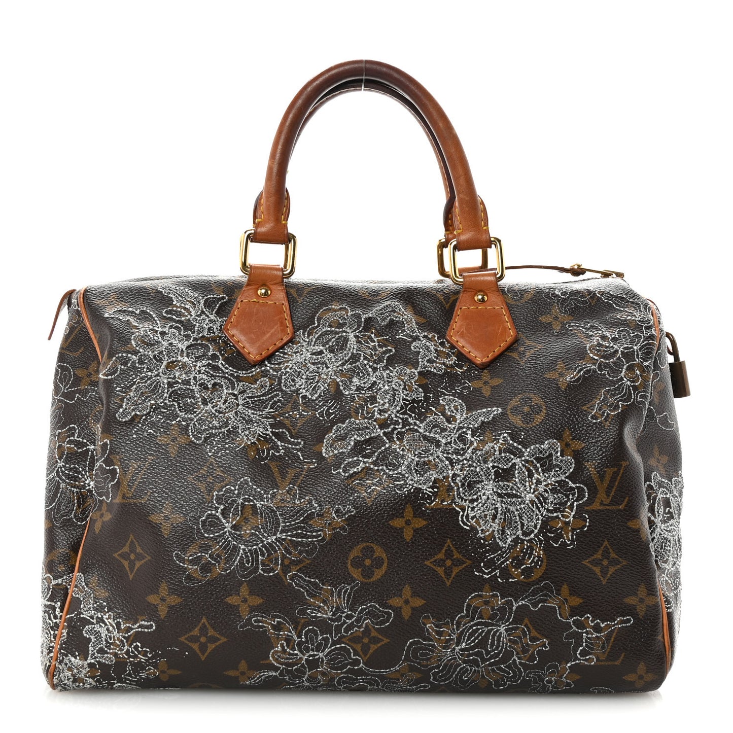 Monogram Dentelle Speedy 30 Silver