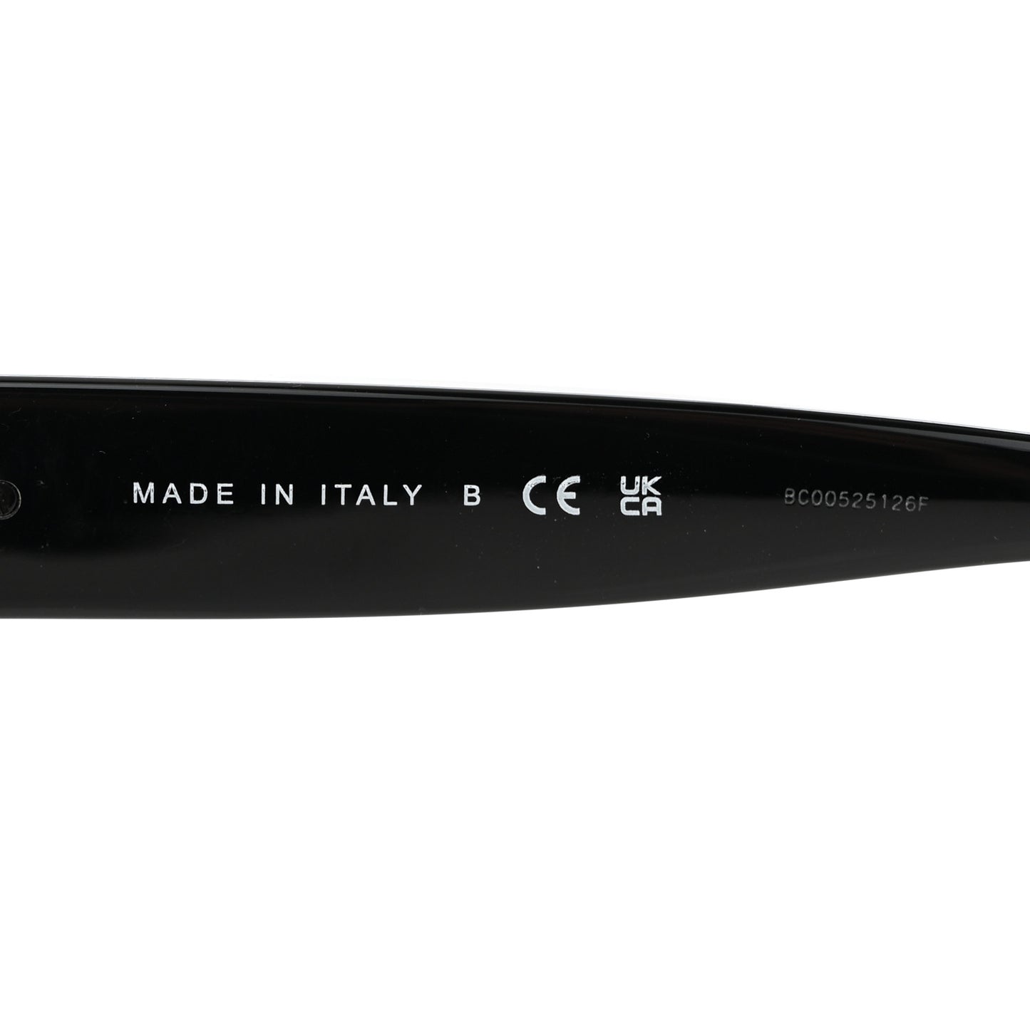 Acetate Enamel Heart Butterfly Sunglasses 5477-A Black