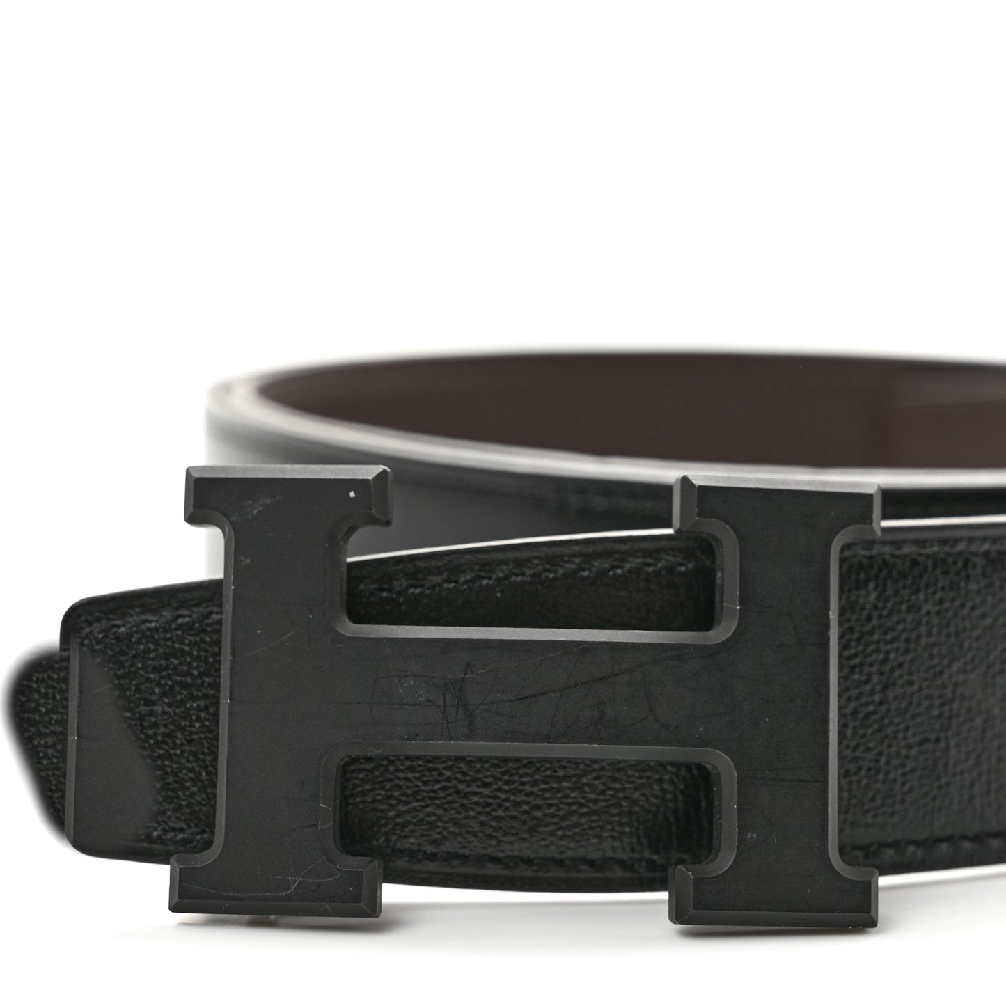 Box Togo 32mm Matte H Belt 100 40 Black Chocolate