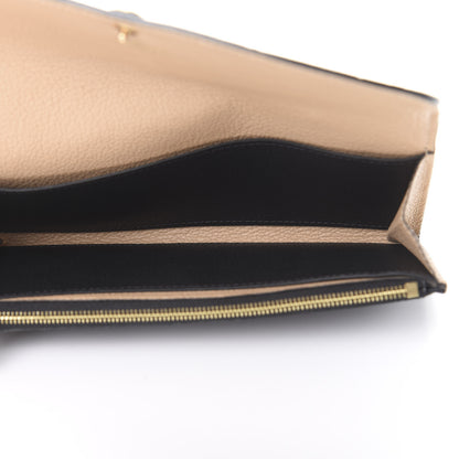 Louis Vuitton Empreinte Emilie Wallet Black Dune 5 of 7