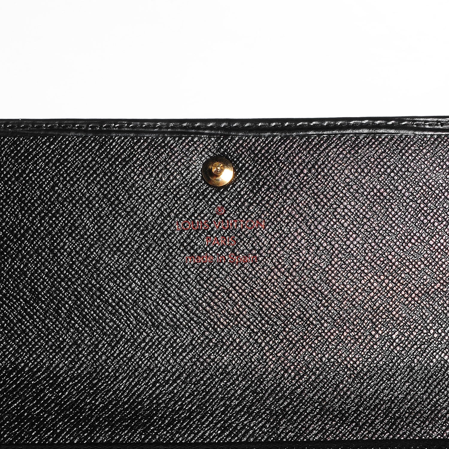 Louis Vuitton Epi Porte Tresor International Wallet Black 7 of 8
