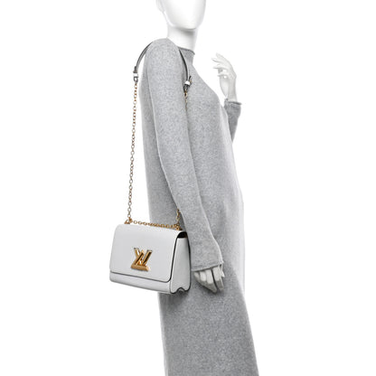 Louis Vuitton Epi Twist Shoulder Bag MM White 2 of 12