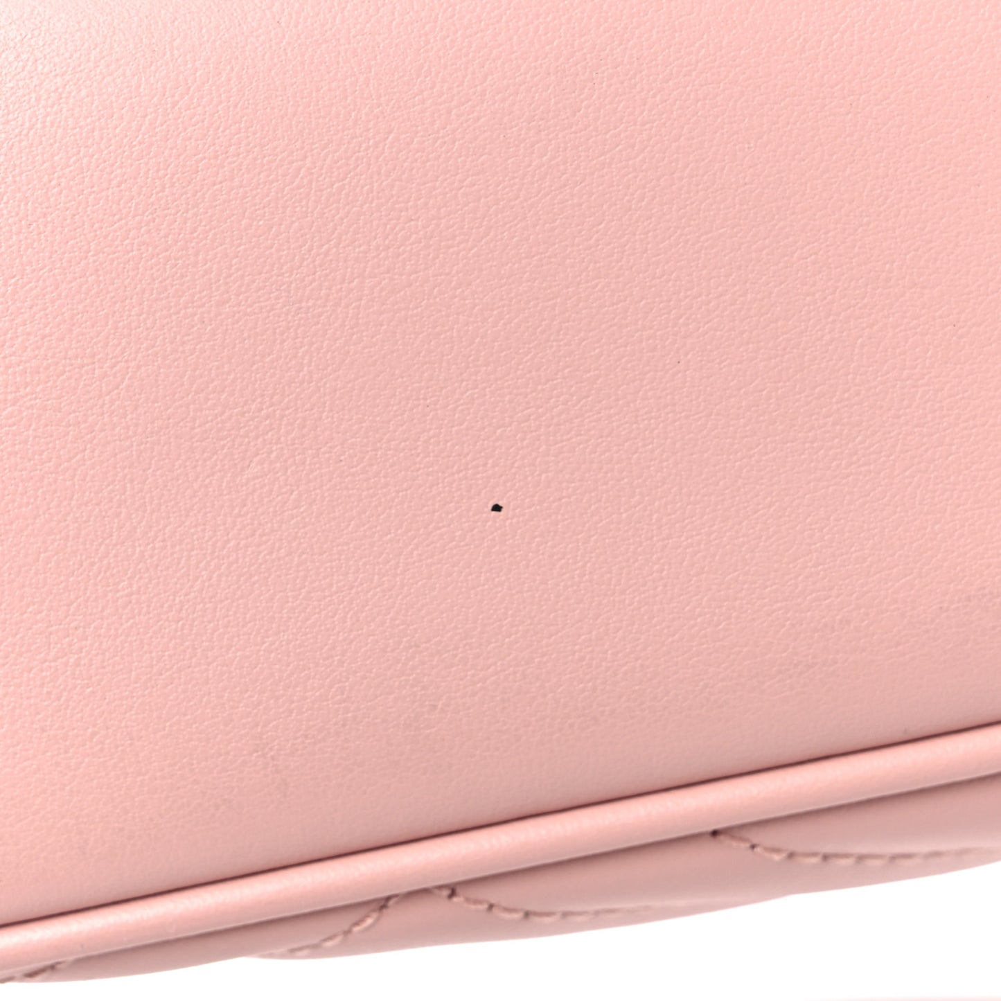 Calfskin Matelasse Small GG Marmont Chain Shoulder Bag Perfect Pink