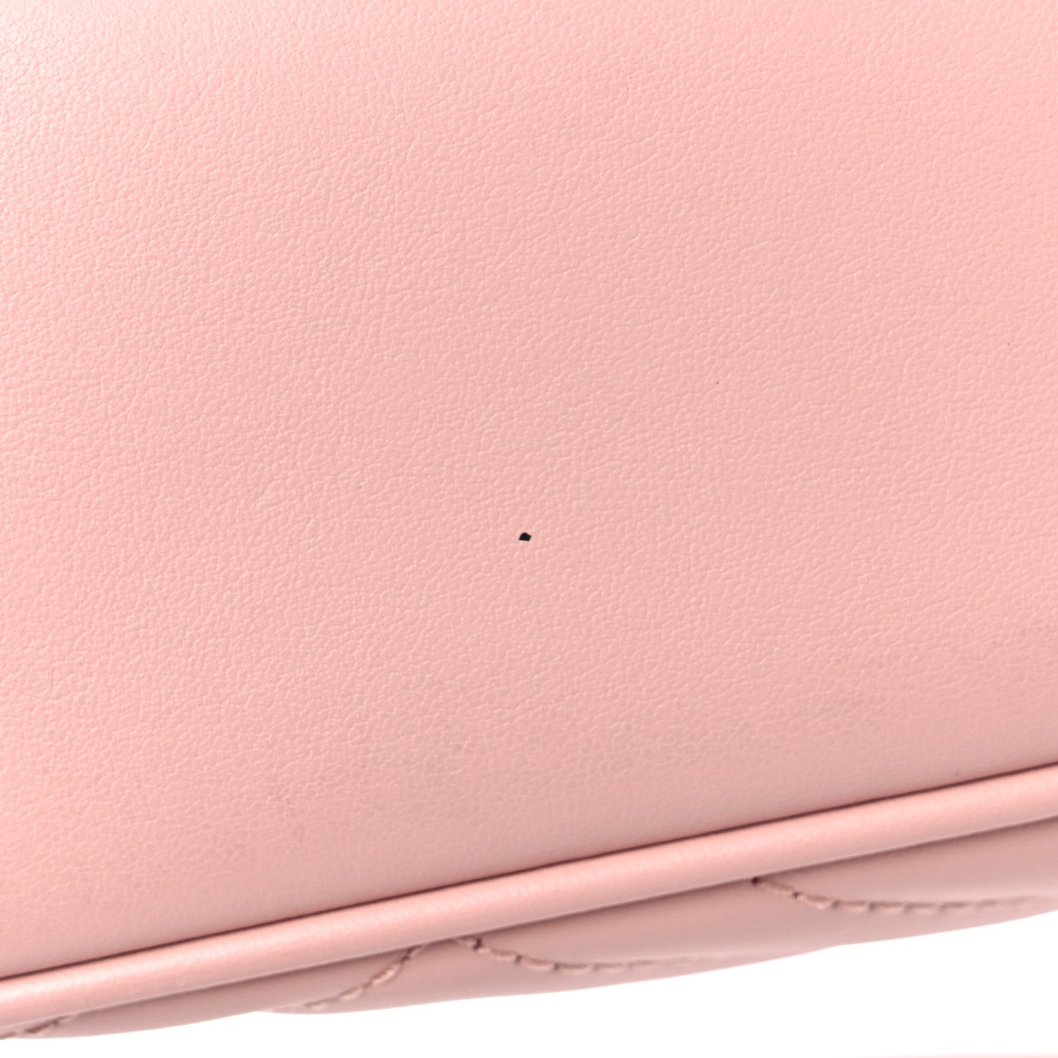 Gucci Calfskin Matelasse Small GG Marmont Chain Shoulder Bag Perfect Pink 10 of 11