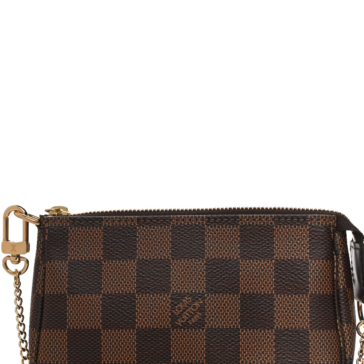 Louis Vuitton Damier Ebene Mini Pochette Accessories 8 of 11