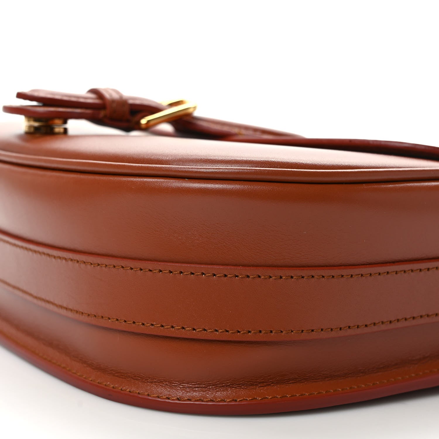 Christian Dior Box Calfskin Medium Bobby Flap Dark Tan 8 of 9