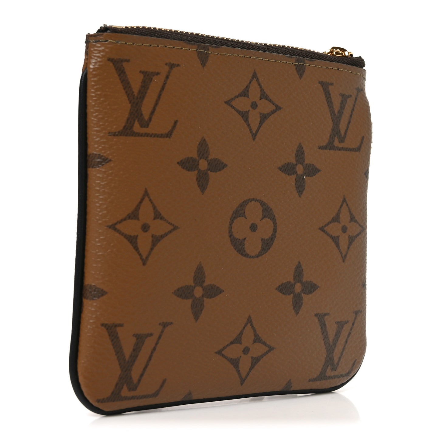 Reverse Monogram Trio Square Pouch