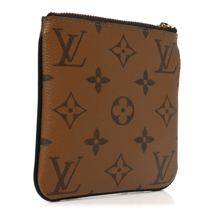 Louis Vuitton Reverse Monogram Trio Square Pouch 3 of 6
