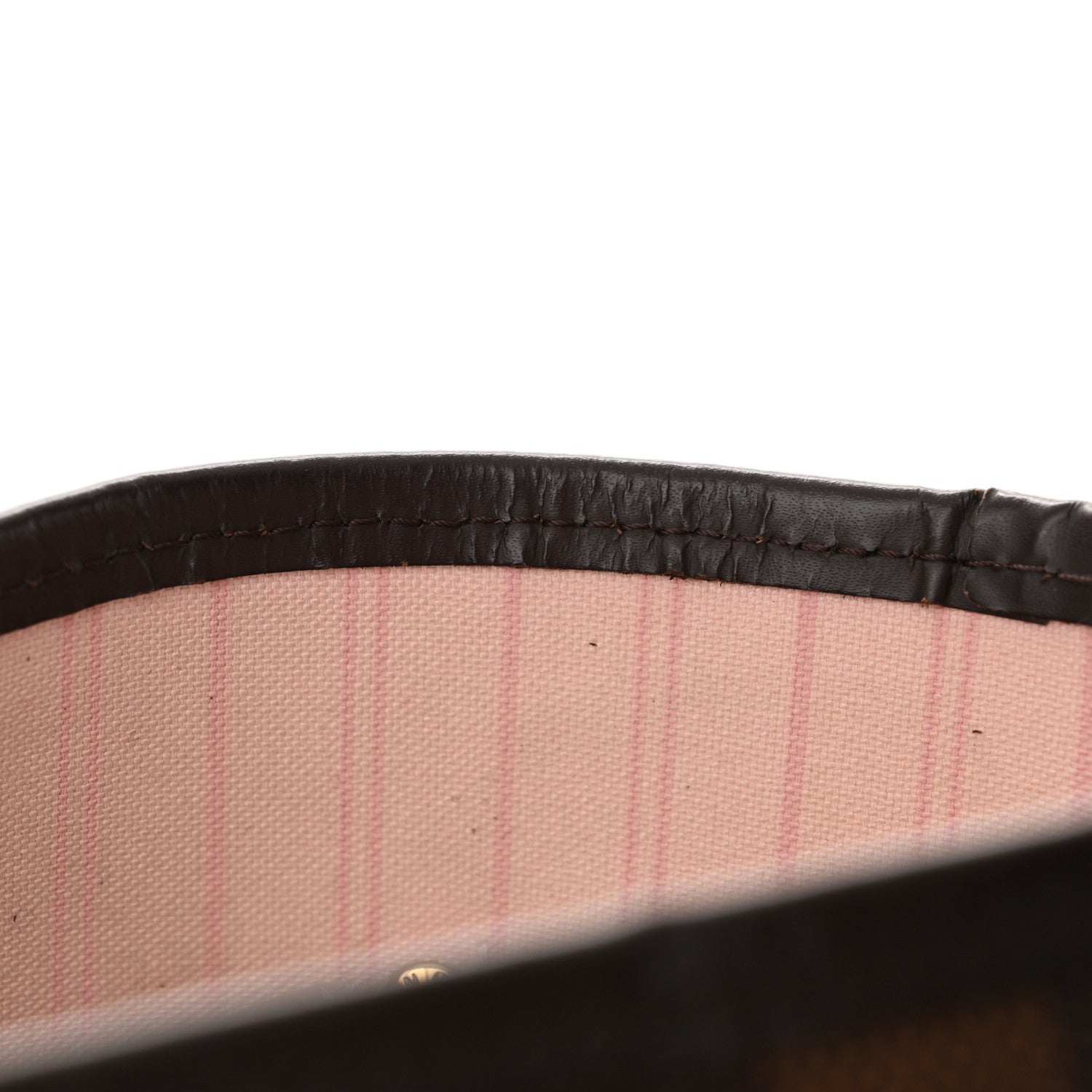 Louis Vuitton Damier Ebene Neo Neverfull MM Rose Ballerine 20 of 22