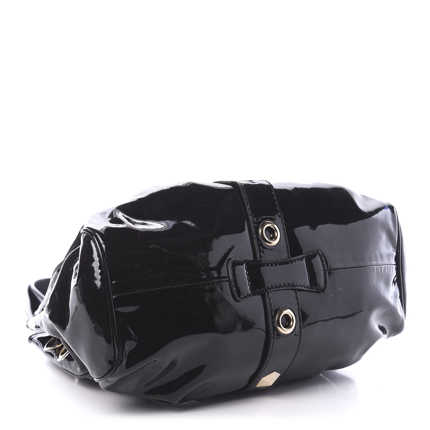 Jimmy Choo Patent Studded Ramona Black 5 of 9