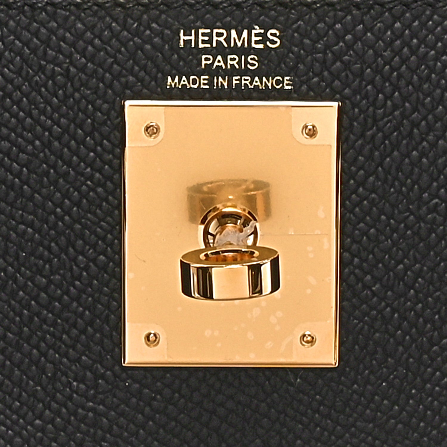 Hermes Epsom Kelly Sellier 28 Black 5 of 11