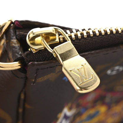 Louis Vuitton Monogram 2020 Christmas Animation Roller Coaster Mini Pochette Accessories Pivoine 8 of 8