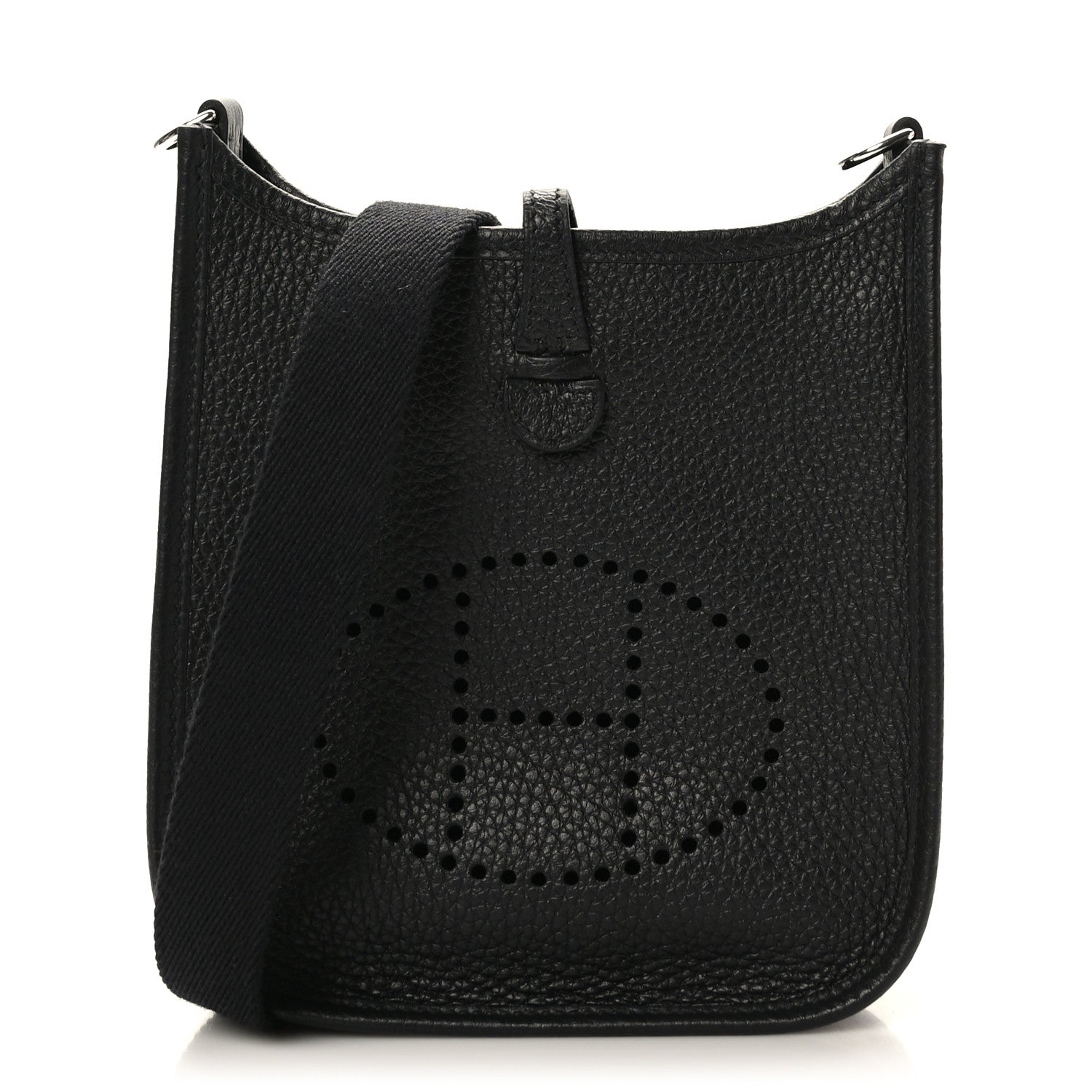 Hermes Taurillon Clemence Evelyne TPM Black 1 of 10