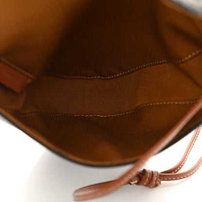 Celine Triomphe Canvas Triangle Crossbody Bag Tan 6 of 11