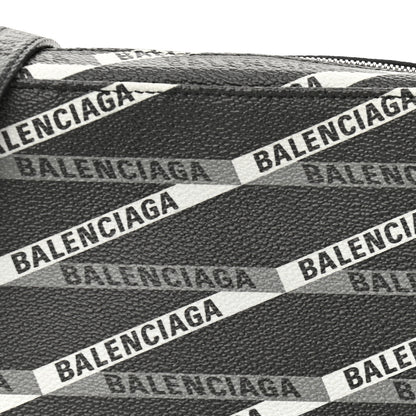 Balenciaga Coated Canvas Losange Monogram S Camera Bag Black Grey 7 of 9
