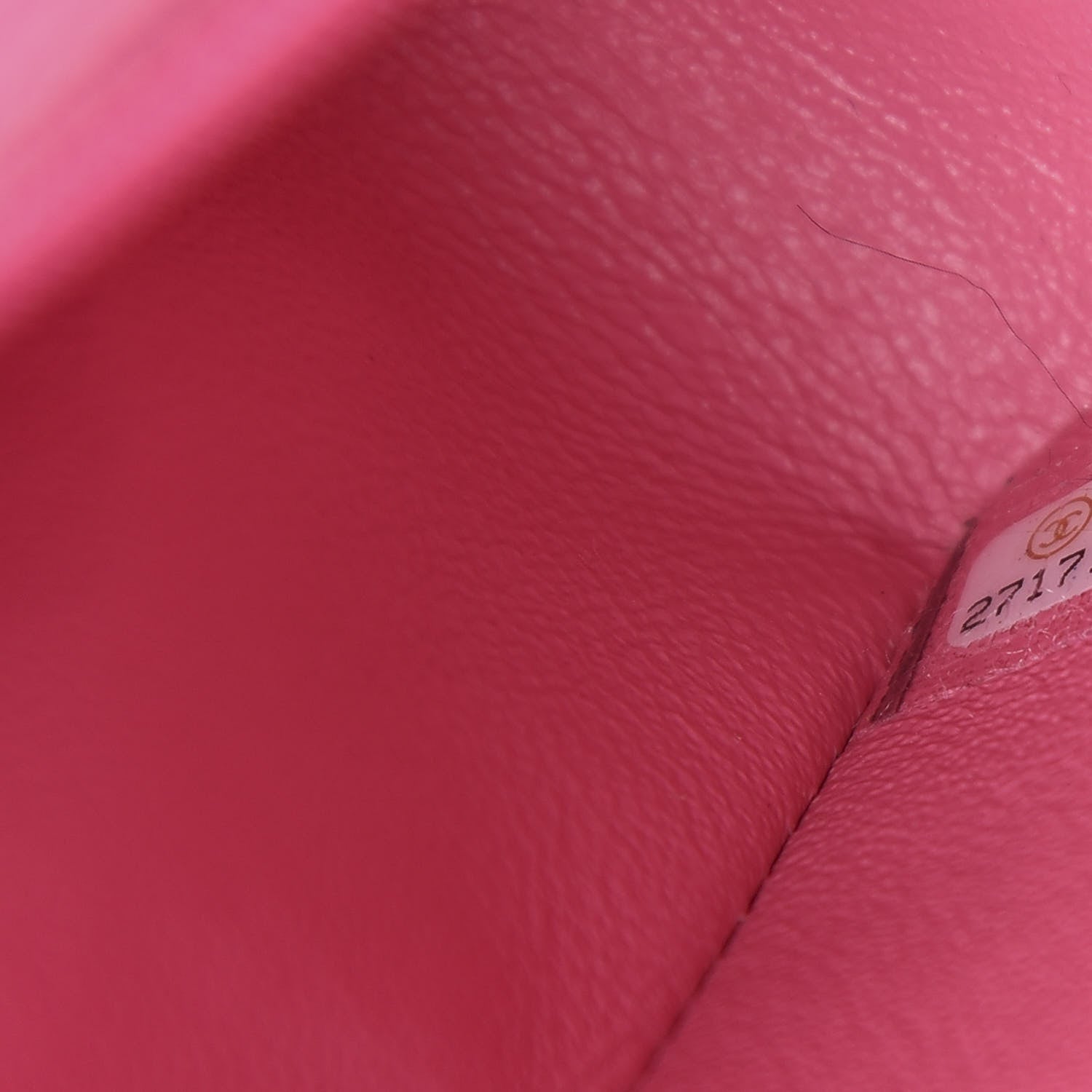 Chanel Lambskin Quilted Mini Rectangular Flap Pink 9 of 11