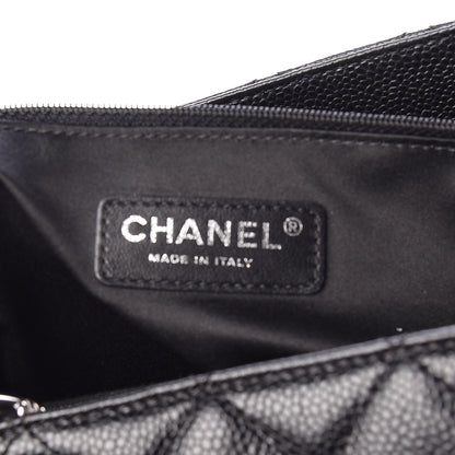 Chanel Caviar Quilted Grand Shopping Tote GST Black 8 of 12