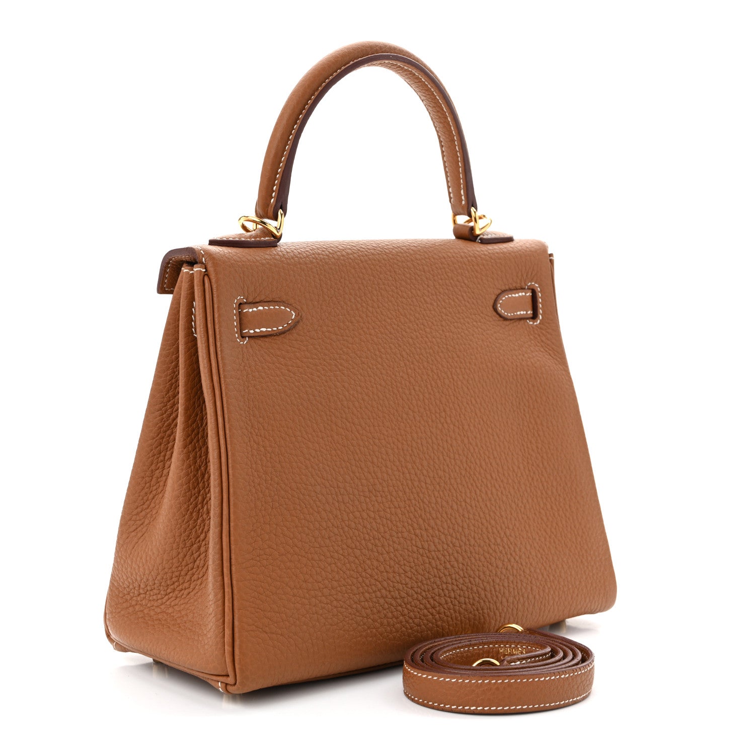 Hermes Togo Kelly Retourne 25 Gold 3 of 10