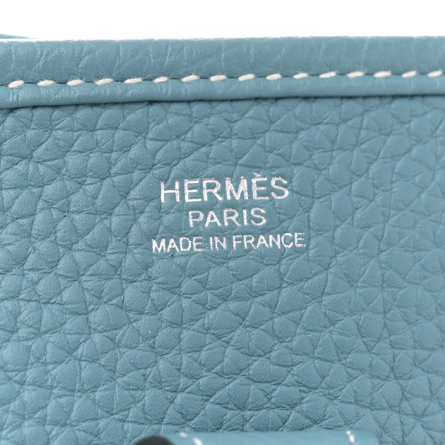 Taurillon Clemence Evelyne III PM New Blue Jean