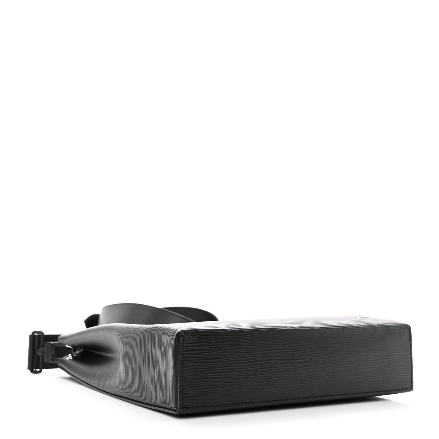 Louis Vuitton Epi Sac Plat Fold Bag Black 4 of 12