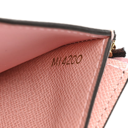 Louis Vuitton Monogram Zoe Wallet Rose Ballerine 7 of 8