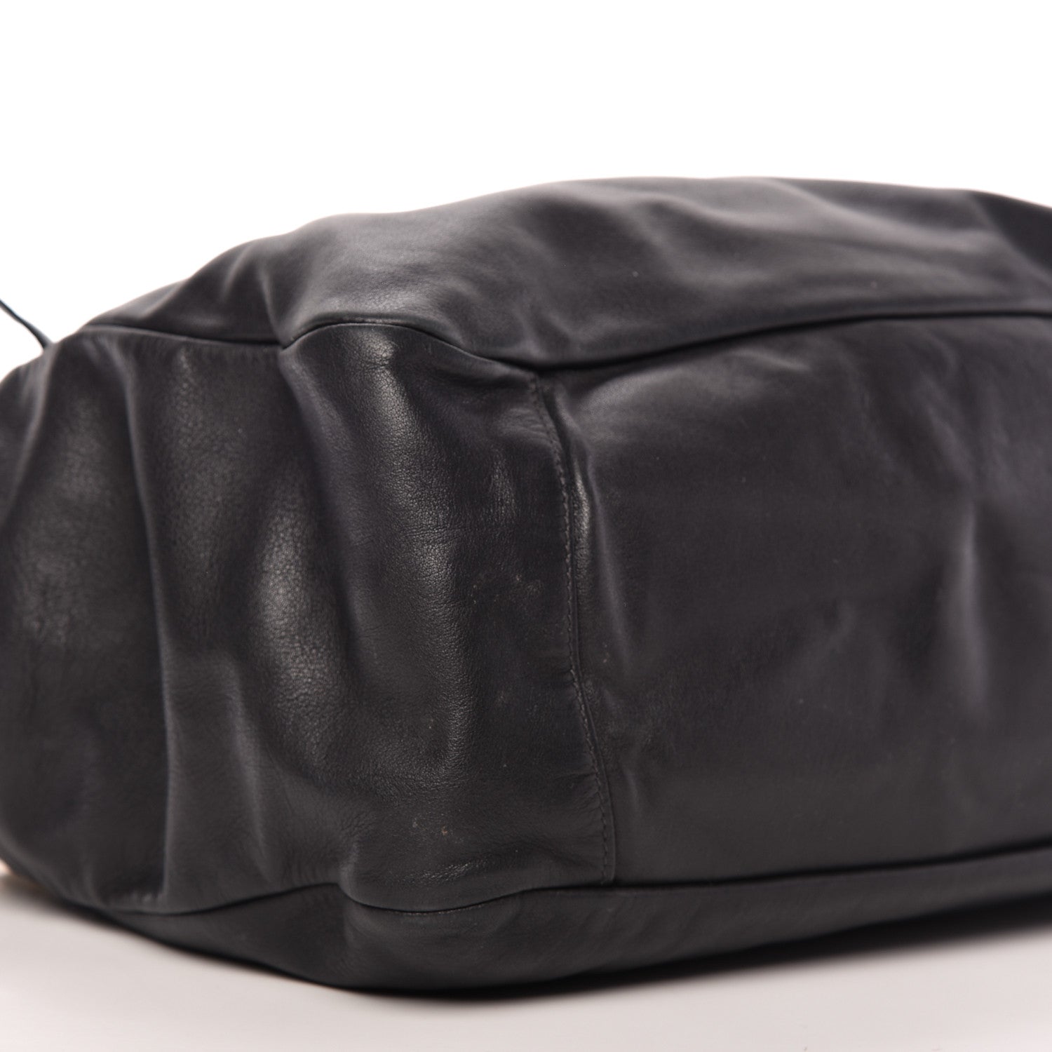 Prada Soft Calf Tote Black 6 of 16