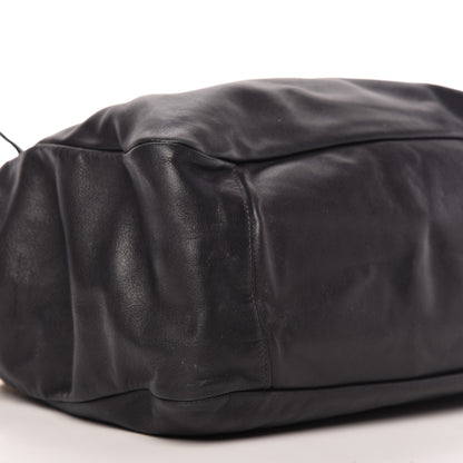 Prada Soft Calf Tote Black 6 of 16