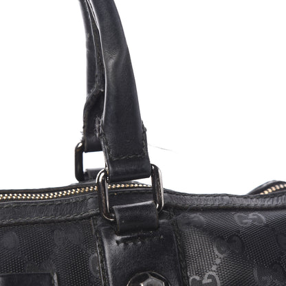 Gucci Imprime Monogram Medium Joy Stud Boston Black 14 of 14