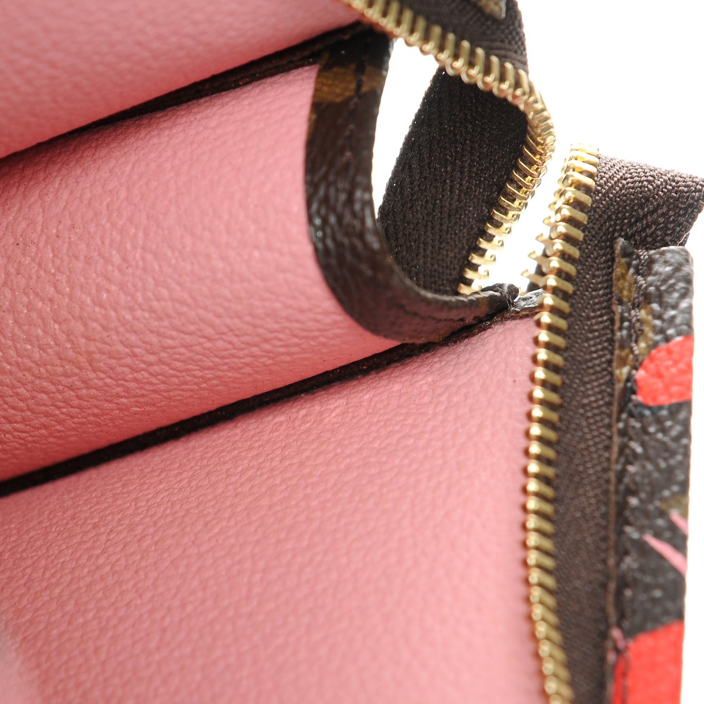 Monogram Jungle Dots Toiletry Pouch 26 Sugar Pink Poppy