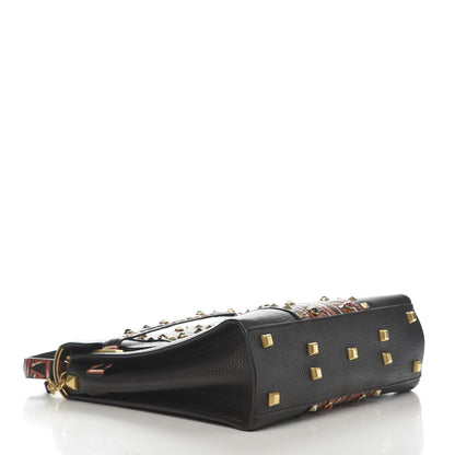 Valentino Garavani Alce Tribal Medium My Rockstud Frame Bag Black 4 of 9