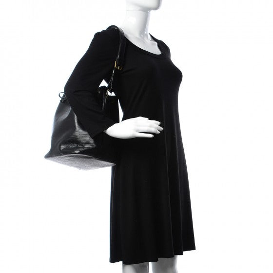 Louis Vuitton Epi Petit Noe Black 2 of 12