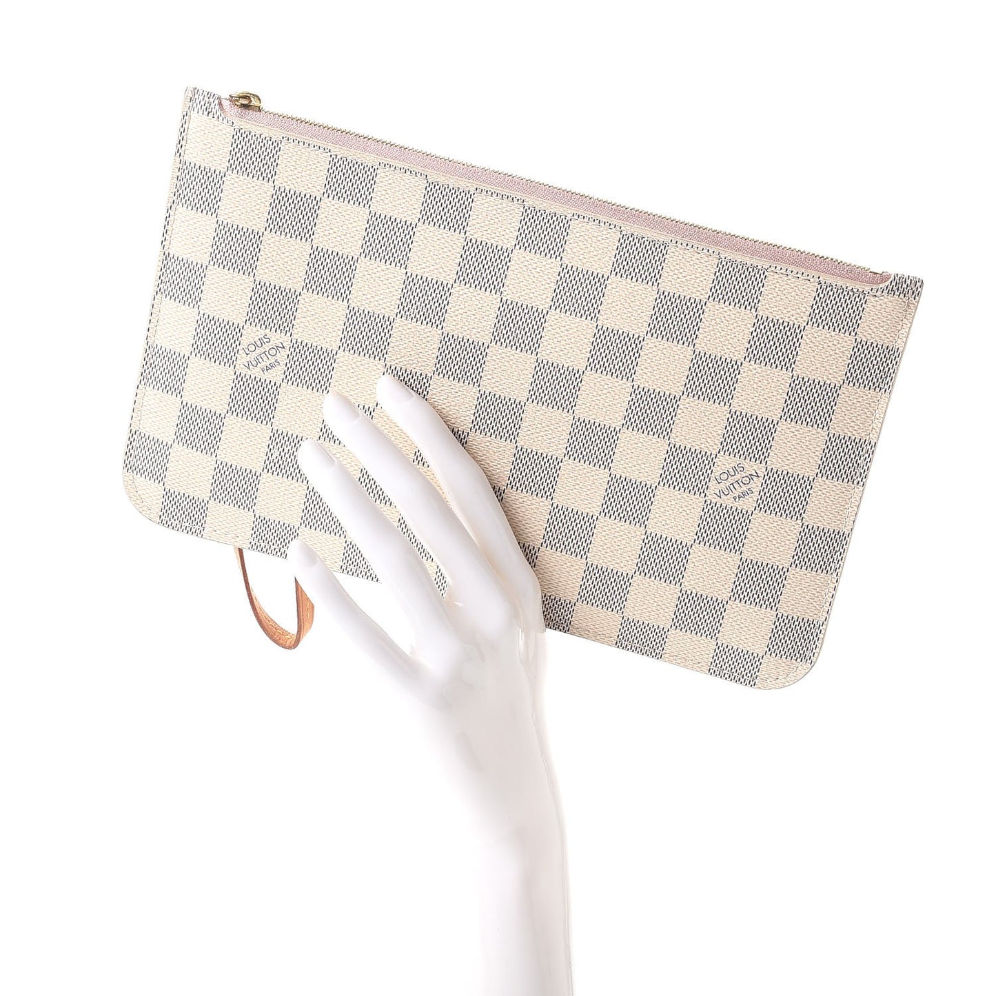 Damier Azur Neverfull MM GM Pochette Rose Ballerine