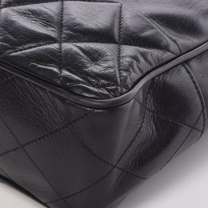 Chanel Lambskin Shopping Tote Black 13 of 14