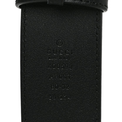 Gucci Calfskin Double G 40mm Belt 80 32 Black 3 of 4