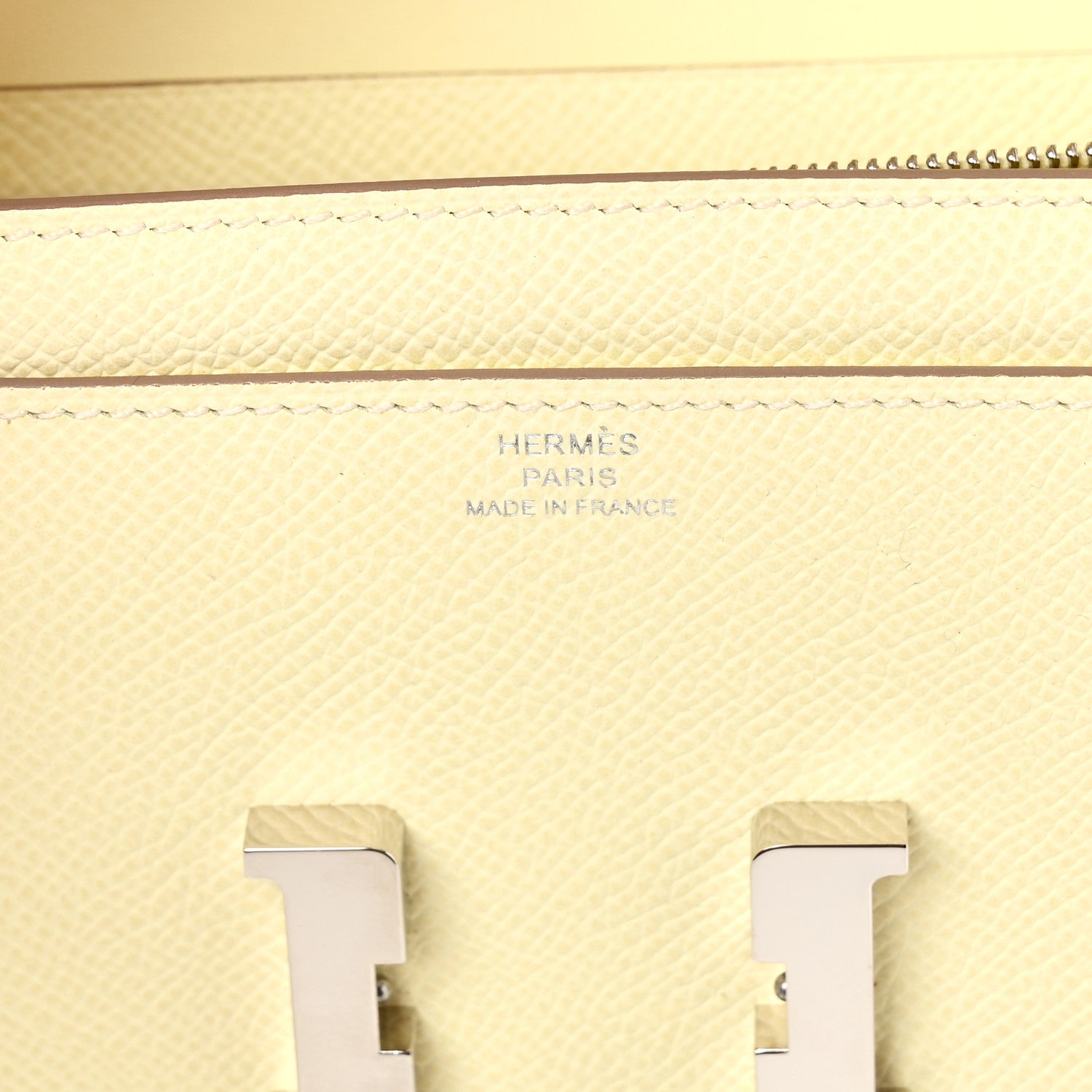 Hermes Epsom Constance Long Wallet To Go Wallet Jaune Milton 6 of 9