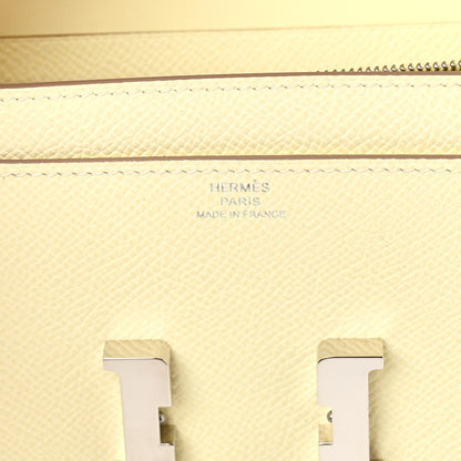 Hermes Epsom Constance Long Wallet To Go Wallet Jaune Milton 6 of 9