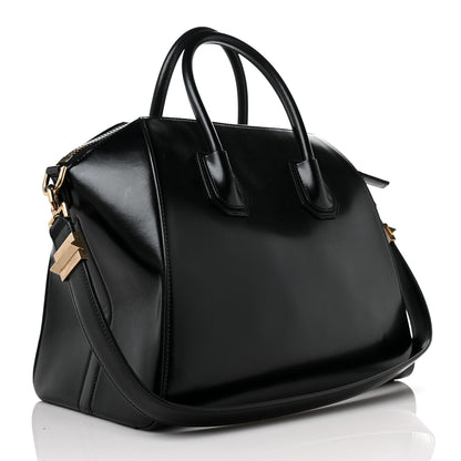 Givenchy Shiny Lord Calfskin Medium Antigona Black 3 of 11