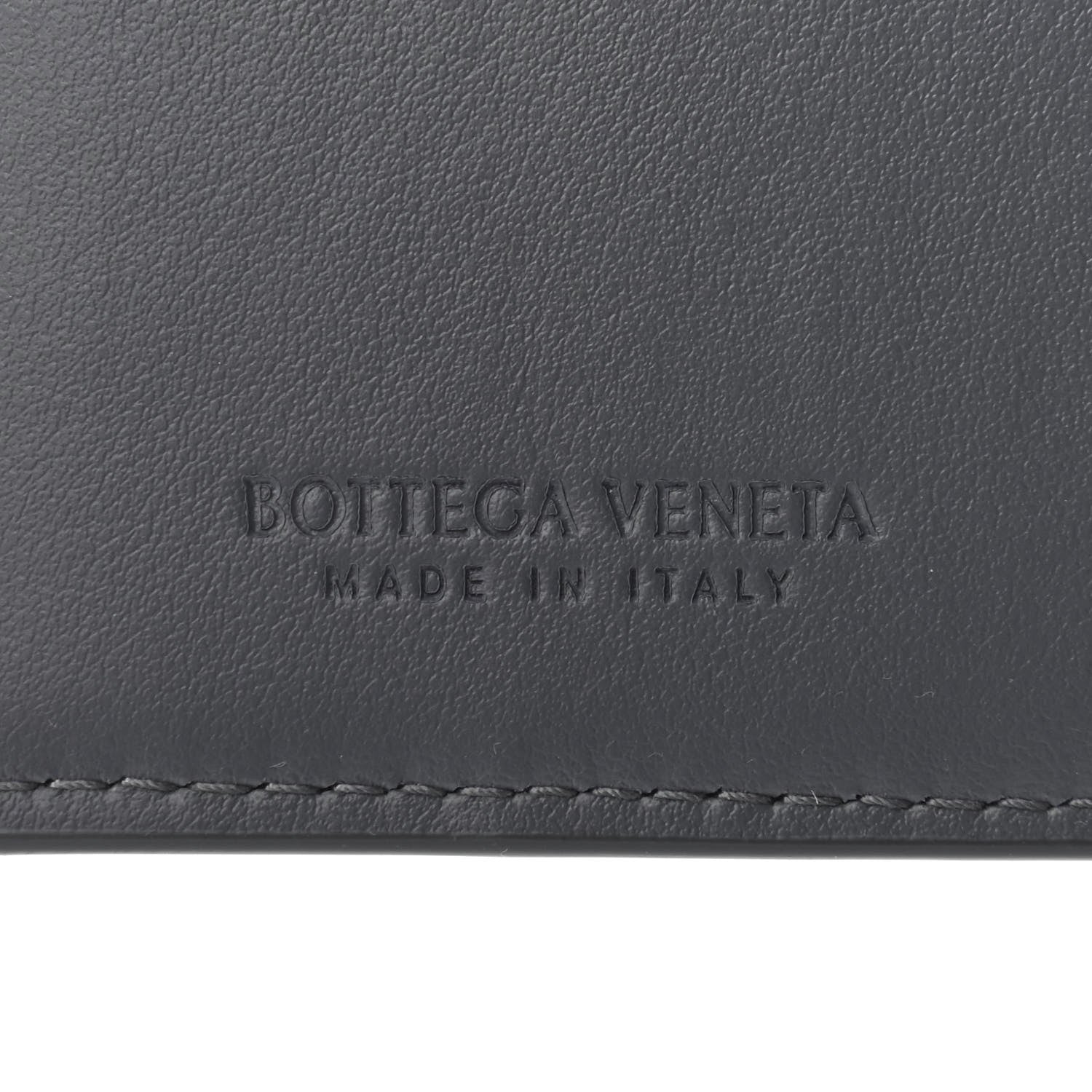 Bottega Veneta Lambskin Intrecciato Wallet Thunder 6 of 7