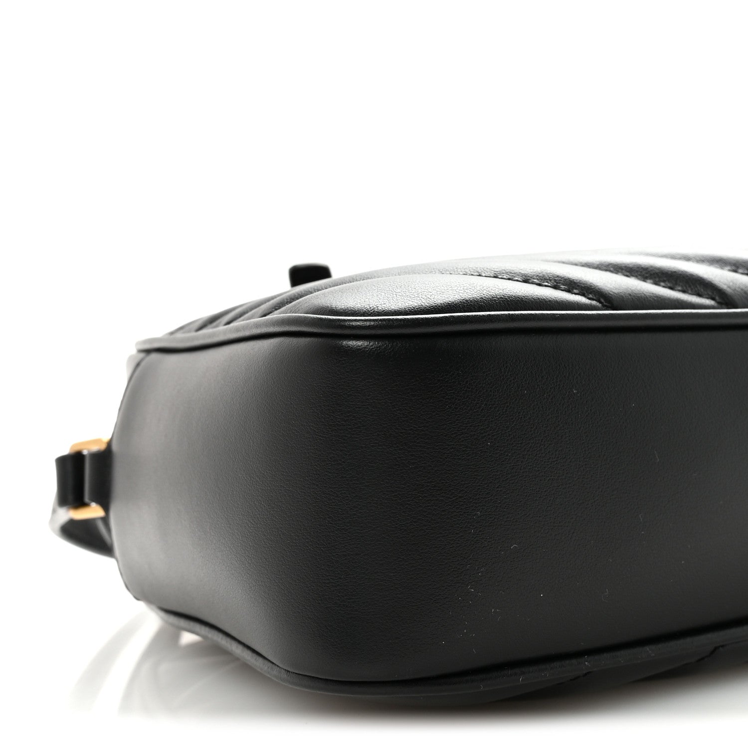 Saint Laurent Calfskin Matelasse Monogram Lou Camera Bag Black 8 of 9